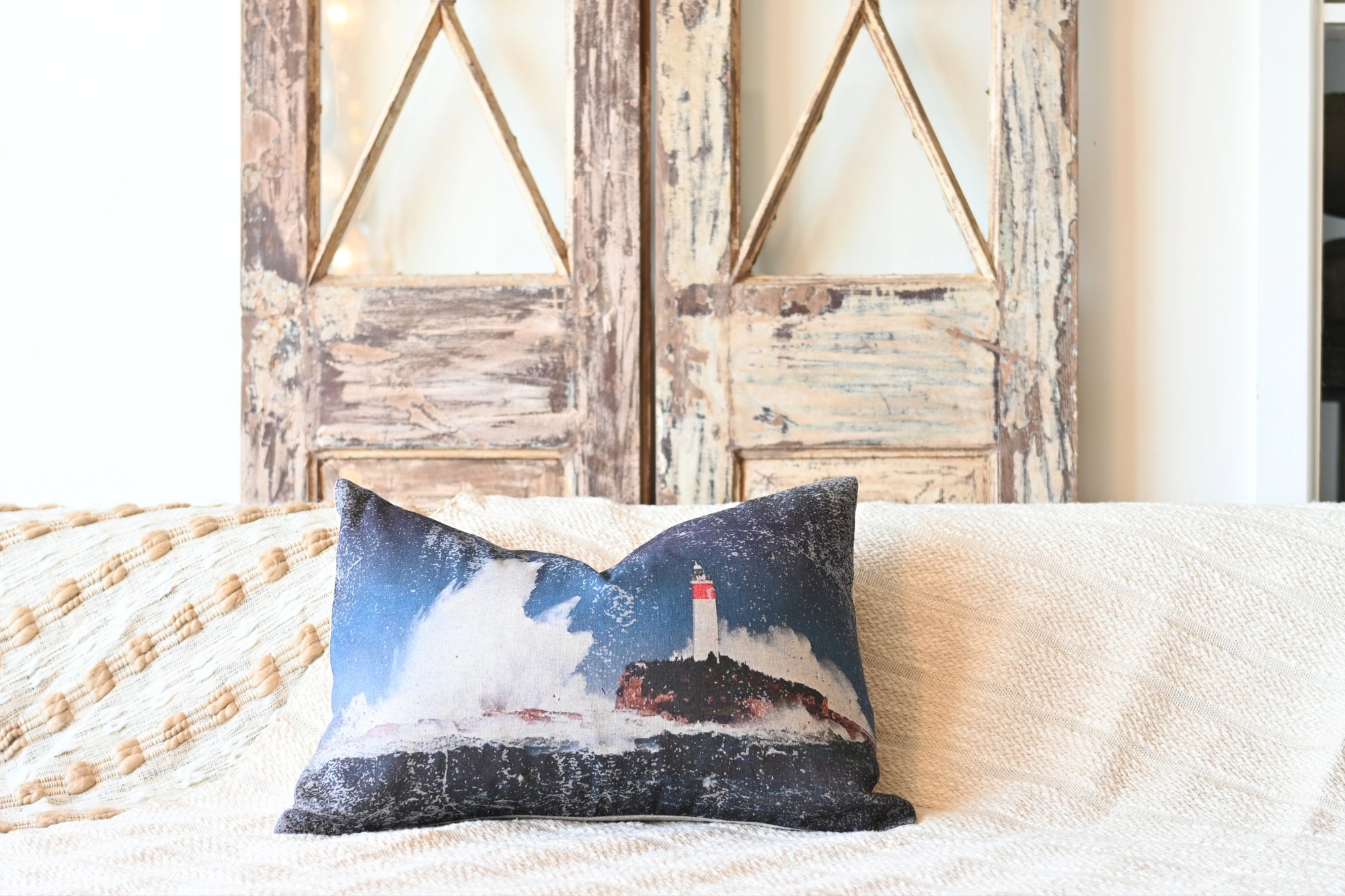 The Lighthouse Lumbar Cushion NEW