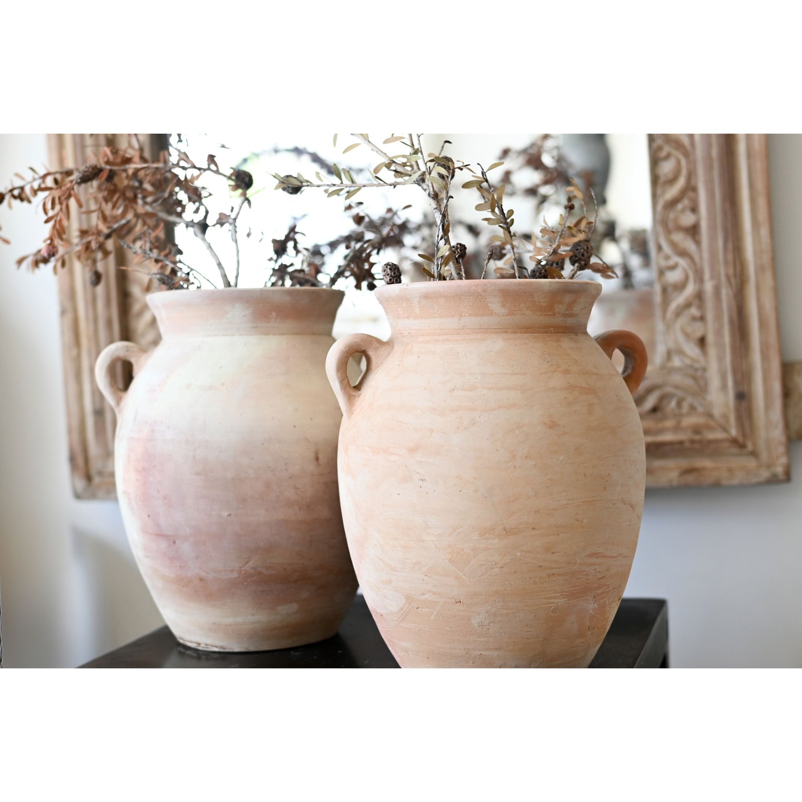 'Verona' terracotta vase