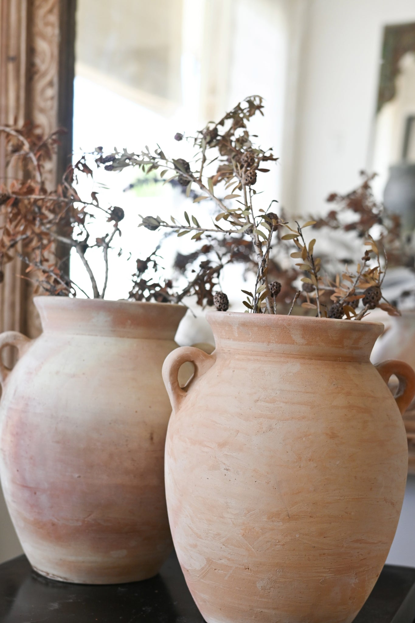 'Verona' terracotta vase