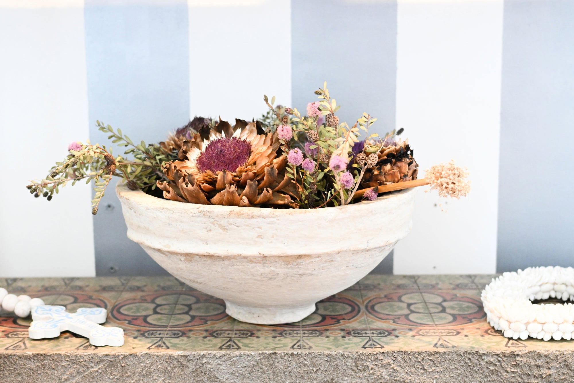 'Lololima' paper mache bowl